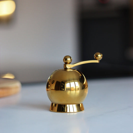 Spheres Pepper Mill Small Gold - Nick Munro