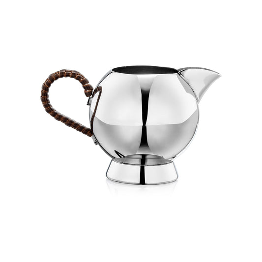 Spheres Cream Jug Wicker Handle - Nick Munro