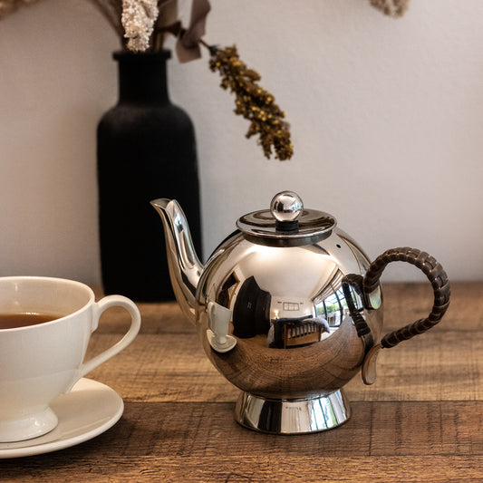Spheres Tea Infuser Small Wicker Handle - Nick Munro